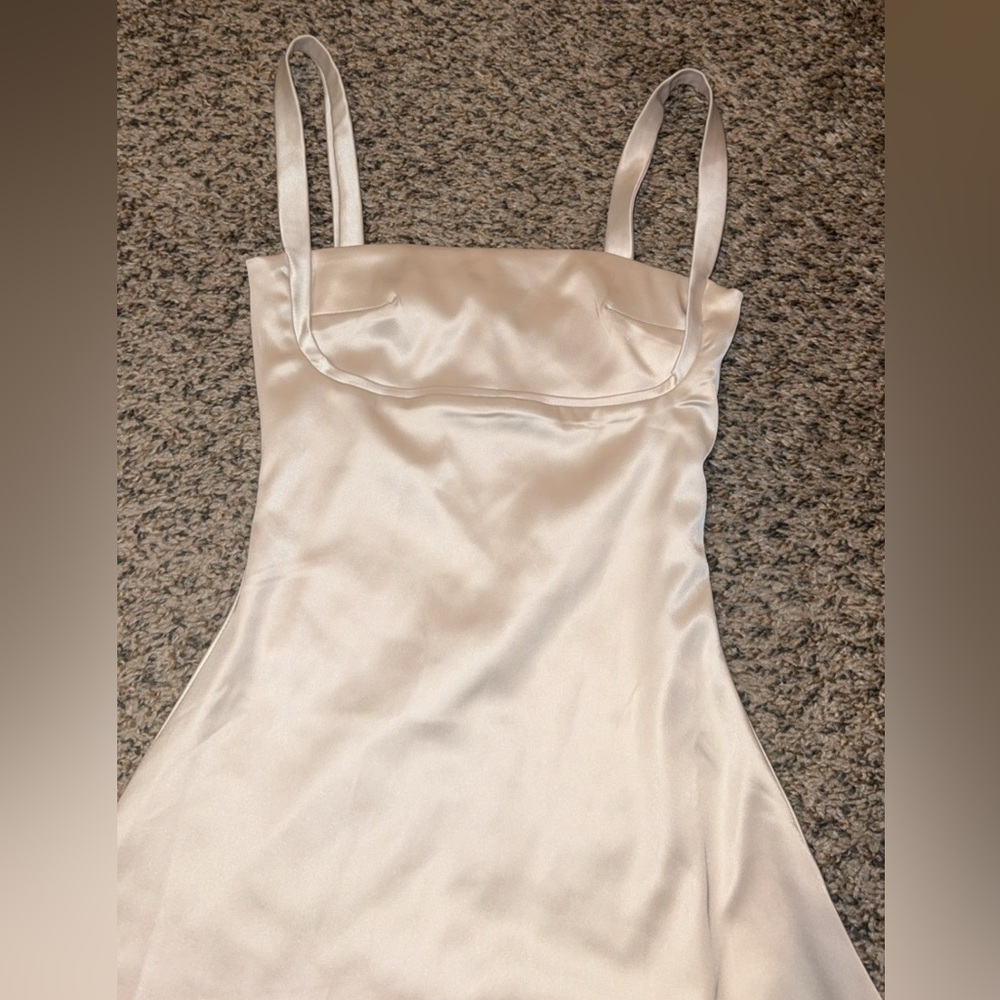 Just A Girl Mini Dress Pearl (White Fox) - Picture 5 of 9